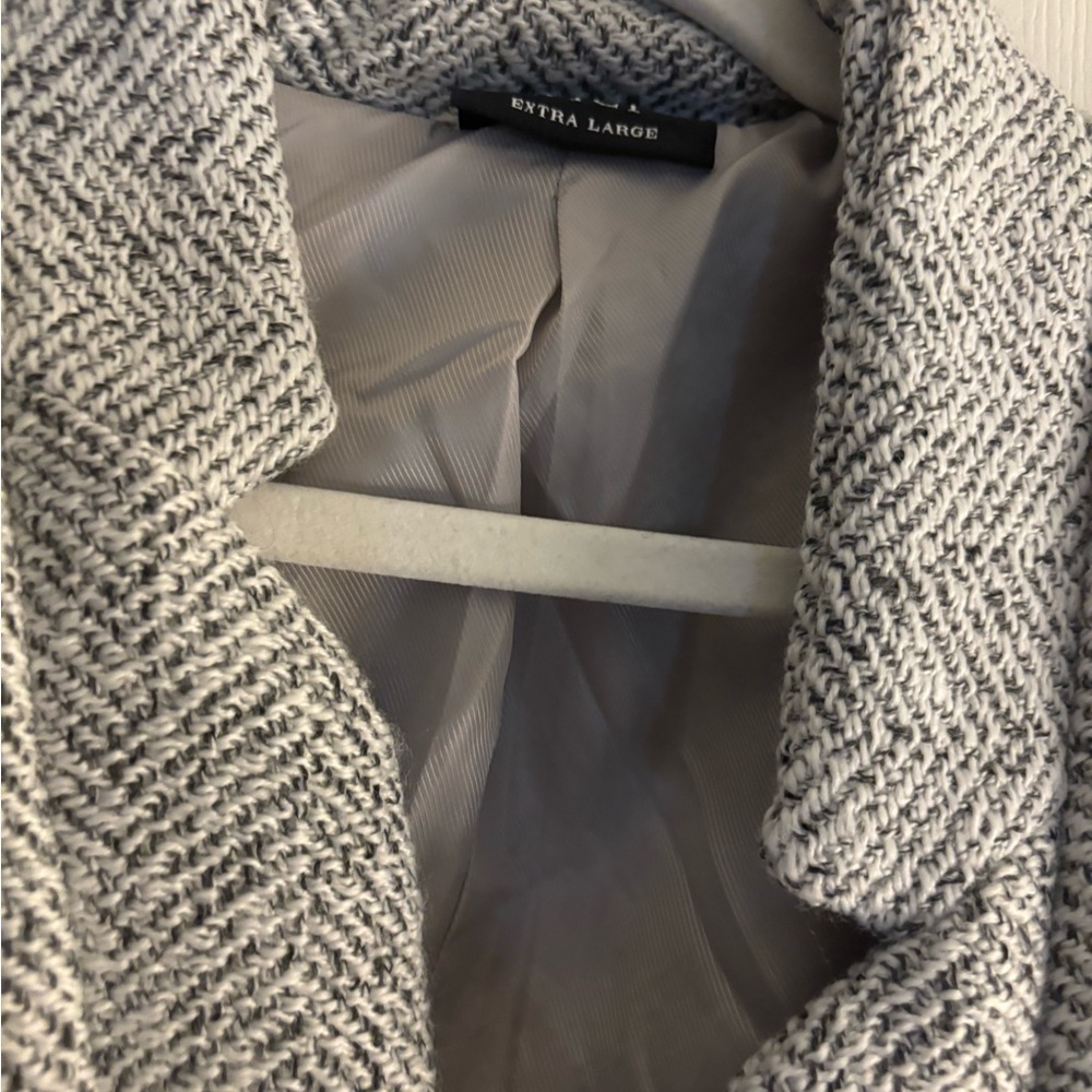 VICI POCKETED COAT IN GRAY. - Picture 3 of 6